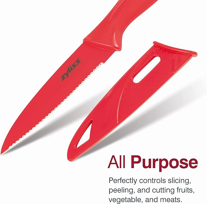 ZYLISS 2-Piece Paring Knife Set with Sheath Covers