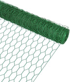 vensovo Garden Poultry Green Chicken Wire - 16.5 '' × 315 '' Chicken Wire Floral for Crafts, Garden Fence Animal Barrier, 1 inch Mesh Poultry Netting Fence, Pet/Rabbit/Chicken Wire Fencing