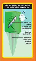 Terro T1812-2 Outdoor Liquid Ant Killer Bait Stakes (2 Pack)