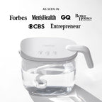 Carepod Mini 21P Ultrasonic Cool Mist Humidifier for Bedroom, Quiet & Safe for Baby, Transparent, Only 3 Washable Parts & Easy to Clean, Filter-Free, Automatic Shut-off, Lasts 20Hrs (0.74Gal/2.8L)