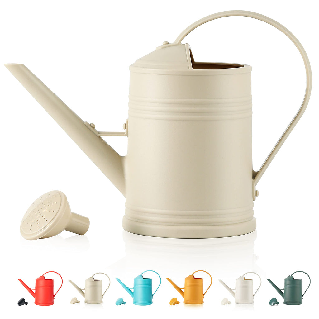 Watering Can for Indoor Plants, Flower Watering Can, Plastic Water Can for Plants with Sprinkler Head 68 oz, 1/2 Gallons