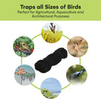 Nylon Mesh Anti Bird Netting [50 X 50] ft - Protect Fruit Trees, Chickens, Gardens & Aviaries
