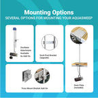 Scott Aerator 3/4 Horse Power 230V Muck Blaster - 100ft Cord | 3/4 Horse Power Aquasweep w/Dock Mount | Water Circulator | Water Agitator | Water Mover | Muck Blower