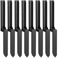 Fence Post Repair Kit，Heavy Duty Steel Fence Post Anchor Ground Spike ，Quick Fix Broken/Leaning Wood Posts with，and Fixed Fence Posts（8-Pack）