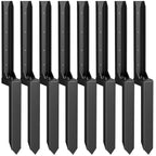 Fence Post Repair Kit，Heavy Duty Steel Fence Post Anchor Ground Spike ，Quick Fix Broken/Leaning Wood Posts with，and Fixed Fence Posts（8-Pack）