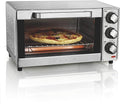Hamilton Beach Countertop Toaster Oven & Pizza Maker Large 4-Slice Capacity, Stainless Steel (31401)