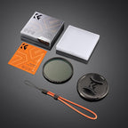 K&F CONCEPT 58mm MC UV Lens Protection Filter with Lens Cap Cleaning Cloth Optical Glass Ultra Slim 18 Multi-Layer Coatings Camera Lens UV Filter (K-Series)