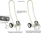 Step 'N Tilt Core Lawn Aerator Version 4 Kit (3.4 Inch Standard Length Coring Tines Without Soil Core Container)