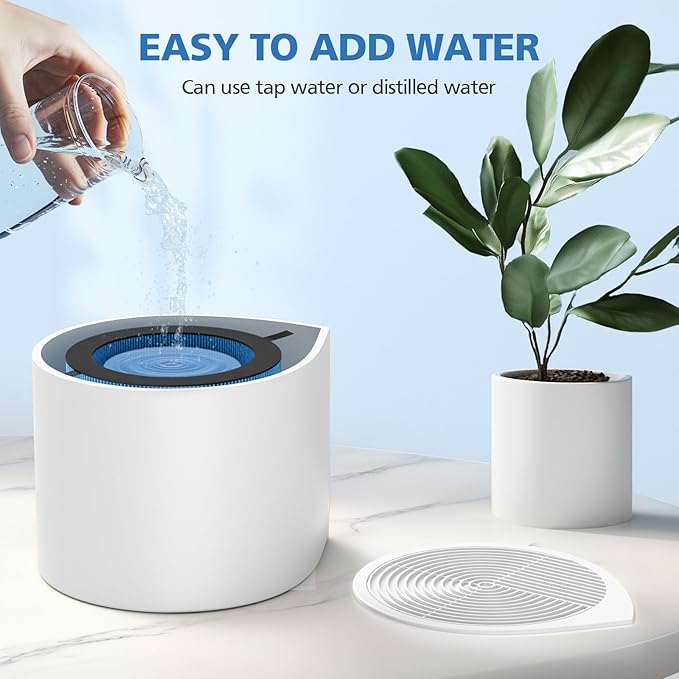 MIRO PRO Humidifier Wicking Filter Compatible with Afloia MIRO PRO and KILO PRO Air Puri-fier & Humidifier 2-in-1, Washable Durable Wet Curtain, 2 Pack