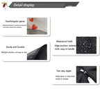 10x10 Mosquito Netting for Patio Canopy Tent/Pop Up Canopy Tent,Double Door Side Screen Easy Installation Black（Only Mosquito Net No Frame） (Around 10x10FT)