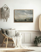 InSimSea Framed Canvas Wall Art Vintage Decor, Room Decor Vintage Landscape Artwork Home Wall Decor, Kitchen Office Farmhouse Bathroom decor, 16"x24"