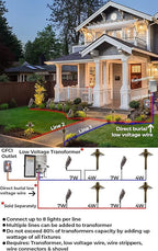 LED Pathway Lights 129 Landscape Lighting 12V Solid Brass Low Voltage LED Light G4 3.5W 2700K Bulb Outdoor Modern Driveway Lights Beautiful Bright Long Lasting Walkway Lights