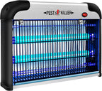 Indoor Electric Bug Zapper, 2800V Powerful Flying Insect Mosquito Killer w/ 20W Blue Light Attract, Plug-in Pest Control Machine for Moth, Fruit Fly, Fungus Gnat, Garage Bug Catcher/Eliminator/Trap