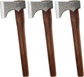 Competition Throwing Axe, 3 Pack 16.5" Throwing Axes with 1065 High Carbon Steel & Hickory Wood Handle, Perfect for Axe Throwiing Game, Competition and Recreation, Gift for Men