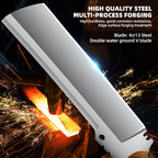 Machete with Sheath for Cutting Trees Heavy Duty, for Yard Work and for Bushcrafting Knife Sickle for Clearing Brush Garden Tools Construction Blade