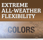 Flexzilla Colors Garden Hose 5/8 in. x 50 ft., Lightweight All-Weather Water Hose, Durable and Flexible, Leak-Free Connections, Brown Mulch