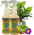 Trifecta Crop Control Insecticidal Soap for Plants | All Natural Fungicide for Plants | Spider Mite Killer Indoor Plants, Food Safe Pesticide, Herbicide, Spider Mites Spray for Plants (32oz - 2 Pack)