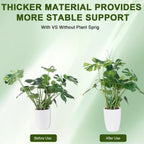 10 Pack Stackable Plant Support Stakes, Climbing Plant Support Structures for Monstera, Pothos, Philodendron Garden Plant Stakes for Indoor Outdoor Plants