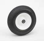16" Pneumatic Tire | Replacement Wheelbarrow Tire | Tire for Handtrucks, Garden Cart | Various Rim Colors/Tread Options | 3" Offset Hub