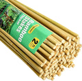 3/10" D 2 Feet Bamboo Stakes 50 Pack, Thicker Heavy-Duty Plant Stakes, Natural Garden Stakes for Bean, Tomato, Bean, Flowers,Trees Potted and Climbing Plant Support