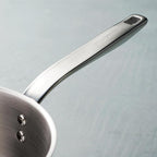 Tramontina Tempo Tri-Ply Base Stainless Steel 3.5-Quart Saute Pan with Glass Lid, Induction-Ready Cooking Pan, Oven-Safe, Dishwasher-Safe