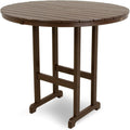 Trex Outdoor Furniture TXRBT248VL Monterey Bay Round Bar Table, 48-Inch, Vintage Lantern