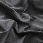 FACE TWO FACE Bedding Duvet Cover Set100% Washed Cotton Duvet Cover Linen Like Textured Breathable Durable Soft Comfy (Full, Gray)