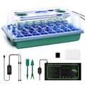 joyhalo 40 Cell Seed Starter Kit with Grow Light and Heating Mat