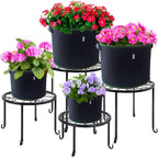 5-Pack 5 Gallon Grow Bags 300G Thickened Nonwoven Fabric Pots Plant Grow Bags with Handles,for Low Stress Plant Training Fruits, Vegetables, and Flowers