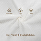 6 Inch King Size Mattress in a Box,Memory Foam Mattress for Comfort Sleep, Cooling Night Sleep & Pressure Relief, Ships Compressed (6", King)