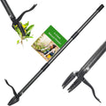 Weed Puller Tool, Stand Up Manual Weeder, Heavy Duty Garden Weeding Tool with 60 inch Long Handle,4 Claw Steel Head, Uprooting Dandelion Removal Gardening Tools for Lawn Grass Grabber