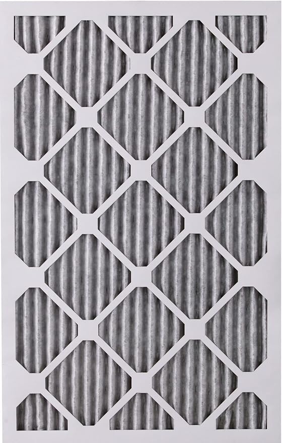 Nordic Pure 12x24x1 (Actual Size: 11 1/2 x 23 1/2 x 3/4) Furnace Air Filters MERV 8 Pleated Plus Carbon 6 Pack