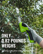 WORKPRO Cordless Grass Shear & Shrubbery Trimmer - 2 in 1 Handheld 7.2V Electric Grass Trimmer Hedge Shears/Grass Cutter Rechargeable Lithium-Ion Battery and Type-C Cable Included