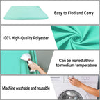 5x7FT Light Blue Screen Backdrops for Photography,for Video Photoshoot Studio Conference