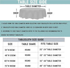 Round Embroidered Lace Tablecloth Vintage Decorative Exquisite Border Table Cover for Party Wedding Home Decorations, Round-60, Red