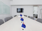 Australia Desk Flag, 12 Pack Australian Table Office Flag with Black Solid Pole and Stand Base, International Country Flag, Festival Celebration, Classroom Meeting Desktop Decor (Australia)
