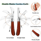 Grafting Knife with 2 Grafting Tape for Pruning Budding Fruit Tree Floral