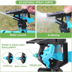 9 Pack Lawn Sprinklers for Yard Bulk Heavy Duty Water Sprinkler Head Adjustable 360 Degree Rotating Water Sprinklers Above Ground for Lawn Garden Flower Grass Irrigation Playtime