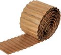 Metal Landscape Edging,12Inch×20FT Corrugated Metal Garden Edging Border Heavy Duty Garden Borders Edging Lawn Edging for Garden,DIY Flower Beds,Lawns,Pathway (Rusted)