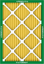 Filterbuy 15x20x1 Air Filter MERV 11 Superior Pet & Allergy Defense (12-Pack), Electrostatic Pleated HVAC AC Furnace Filters Replacement, Made in USA (Actual Size: 14.50 x 19.50 x 0.75)