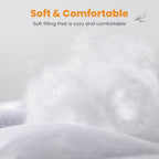 MATBEBY Full Size Mattress Pad - Cooling Breathable Mattress Topper, Quilted Fitted Mattress Protector, Pillow Top Mattress Cover with 8-21" Deep Pocket, Soft, Machine Washable, White, 54x75 Inches