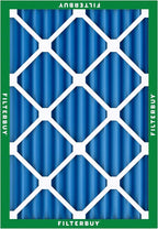 Filterbuy 20x22x2 Air Filter MERV 13 Optimal Smoke & Allergy Defense (3-Pack), Electrostatic Pleated HVAC AC Furnace Filters Replacement, Made in USA (Actual Size: 19.50 x 21.50 x 1.75)
