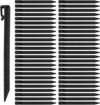 50 PCS Plastic Landscape Stakes, 10Inch Plant Support Lawn Stake Heavy Duty for Landscaping and Garden