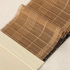 LETAU Wood Window Roman Shades, Bamboo Light Filtering Window Blinds for Indoor Home, Office, Kitchen, Pattern 7