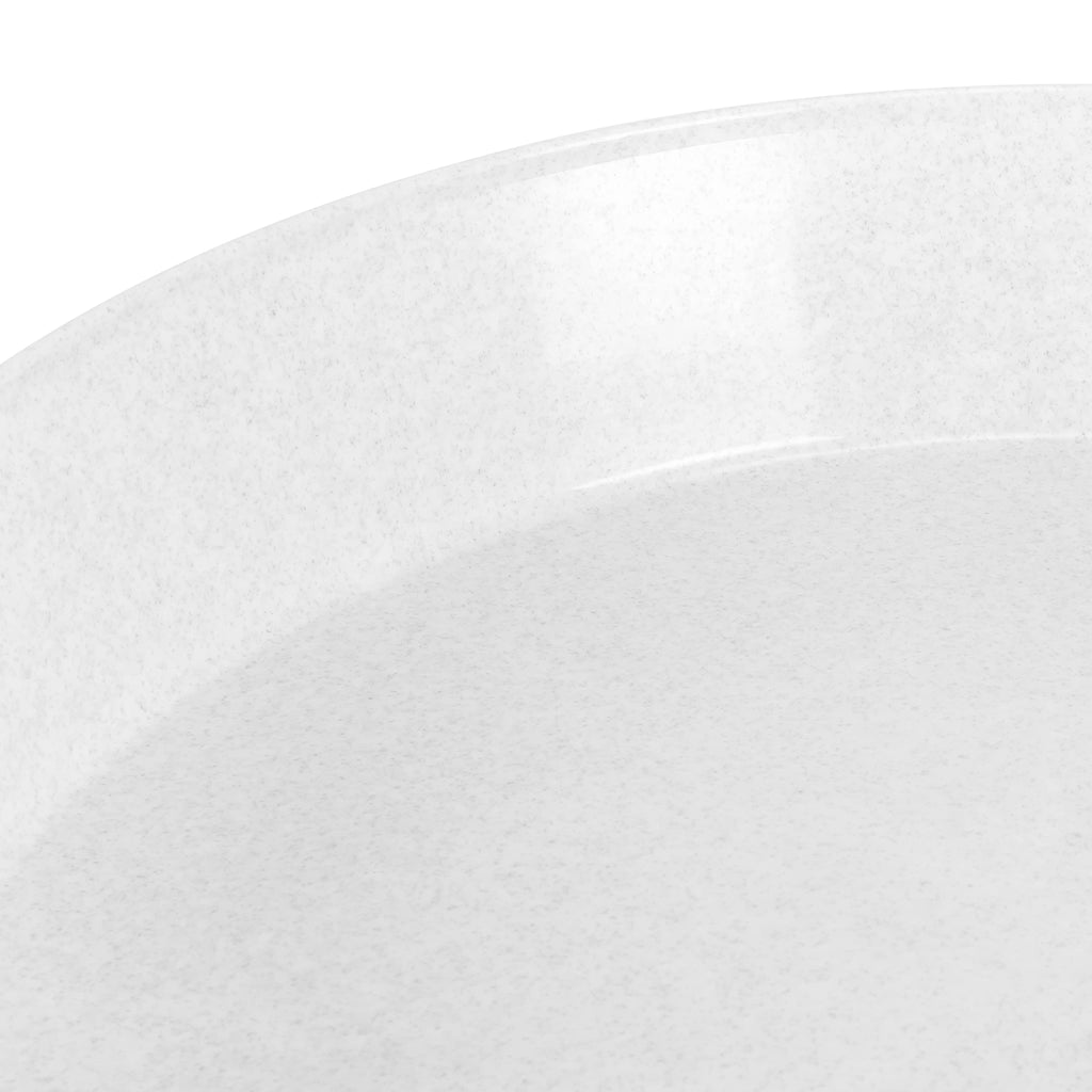 Austin Planter 18in (16.3in Base) White Granite Case of 2