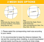 Bird Nets 25'x100' with 1" Mesh Nylon Poultry Netting Heavy Duty Aviary Net Chicken Coop Netting, Garden Netting Deer Fence for Fruit Tree Trellis Net