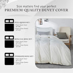 King Duvet Cover 1000 Thread Count 100% Egyptian Cotton Luxury Hotel Quality Quilt Cover & Pillow Sham - 5Pc All Season Duvet Cover Set with Zipper Closure & Corner Ties - (Cal King/King, Light Grey)