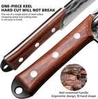 Machete with Sheath for Cutting Trees Heavy Duty, for Yard Work and for Bushcrafting Knife Sickle for Clearing Brush Garden Tools Construction Blade