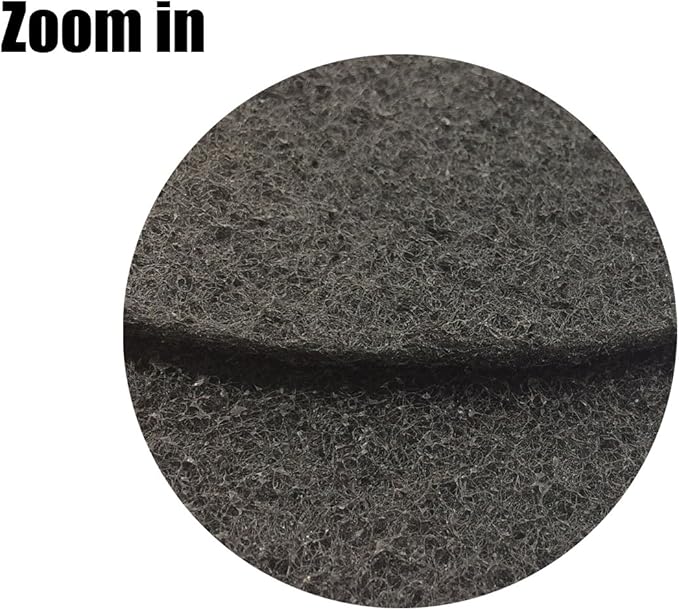 6.7inch Charcoal Filters for Kitchen Compost Bin Pail Replacement Filter Countertop Home Bucket Refill Sets, Round