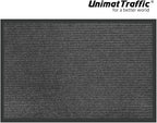 Traffic Guard Door Mat, 3´x 5´ (36” x 60”), Heavy Duty Waterproof Doormat, Stain and Fade Resistant Welcome Mats, Durable Rubber Backing, Low Profile Entryway Rug, Shoe and Boot Scraper.